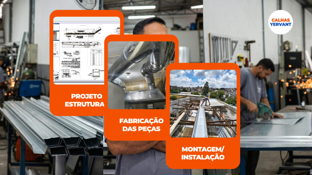 Estruturas Metálicas em SP: Projeto, Fabricação e Montagem com a Yervant Calhas